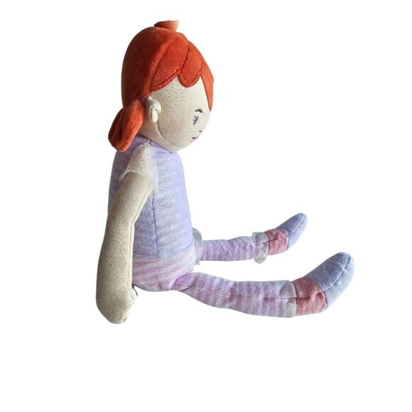 Demcado Redhead Girl 13” Plush Fabric Stuffed My First Doll Toy Lovey - Picture 4 of 4